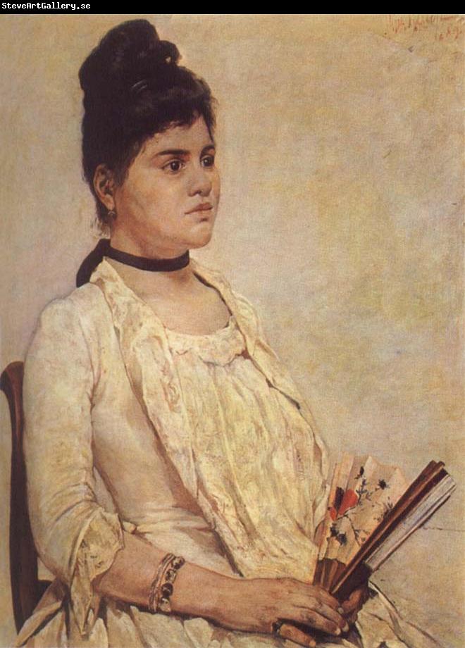 Giovanni Fattori Portrait of the Stepdaughter